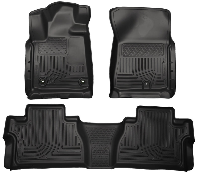 Husky Liners 99581 Front/2nd Seat Floor Liners (Footwell Coverage) - Truck Part Superstore