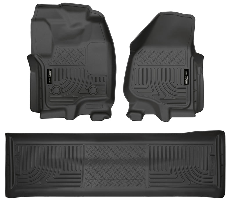 Husky Liners 99711 Front/2nd Seat Floor Liners (Footwell Coverage) - Truck Part Superstore