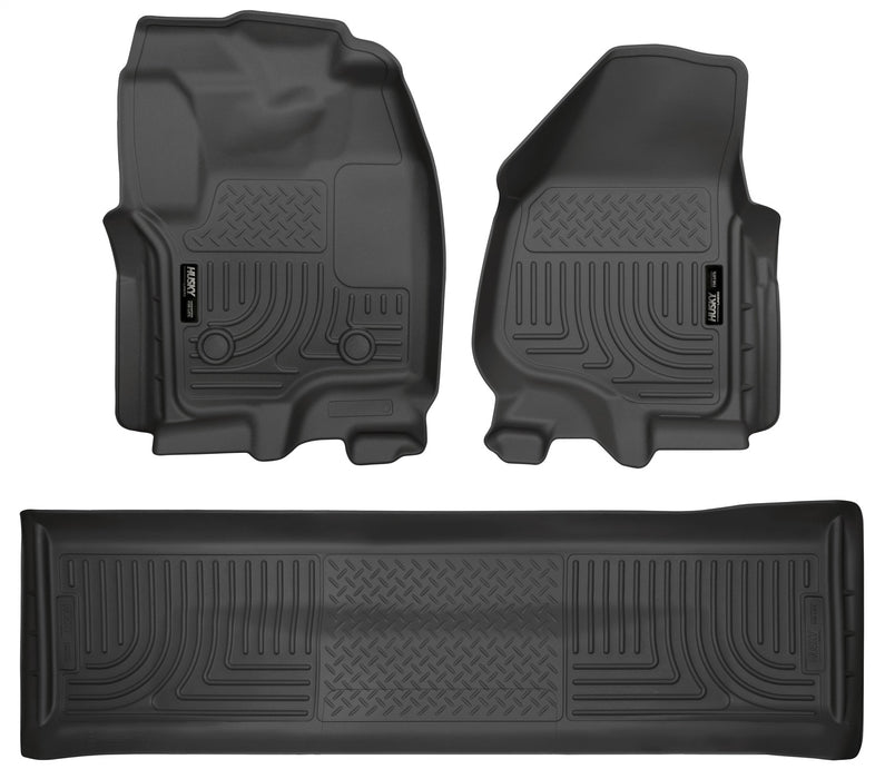 Husky Liners 99711 Front/2nd Seat Floor Liners (Footwell Coverage) - Truck Part Superstore