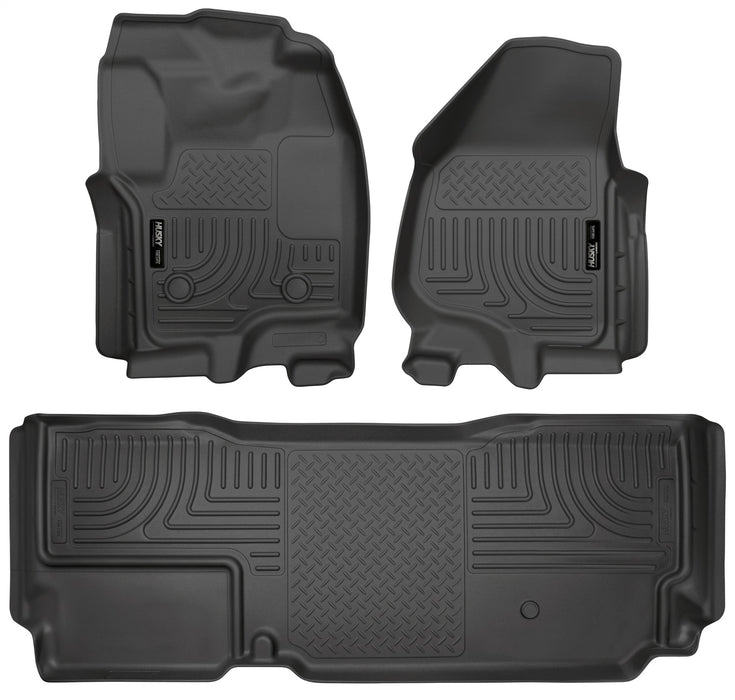 Husky Liners 99721 Front/2nd Seat Floor Liners (Footwell Coverage) - Truck Part Superstore