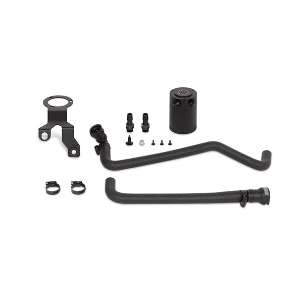Mishimoto MMBCC-F150-15PBE Baffled Oil Catch Can, fits Ford F-150 V8 2015-2017 - Truck Part Superstore