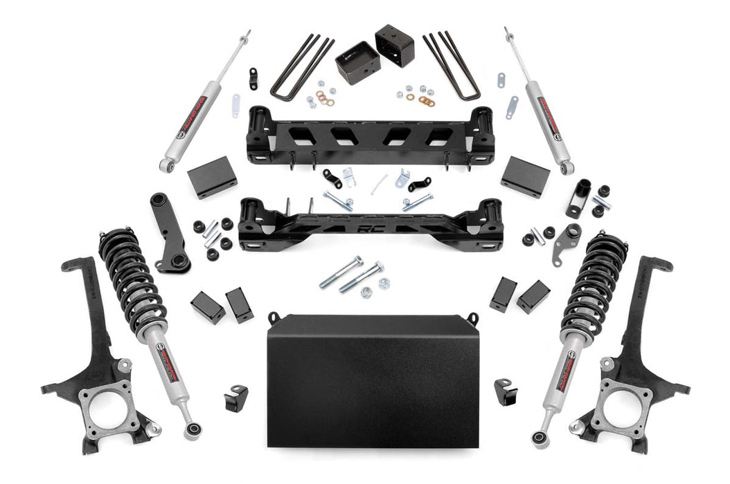 Rough Country 75431 6 Inch Toyota Suspension Lift Kit Lifted N3 Struts 07-15 Tundra Rough Country - Truck Part Superstore
