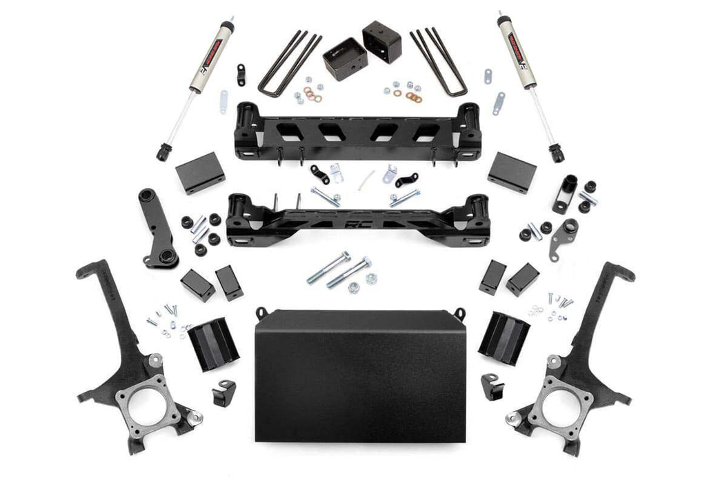 Rough Country 75470 6 Inch Toyota Suspension Lift Kit w/V2 Shocks 07-15 Tundra Rough Country - Truck Part Superstore