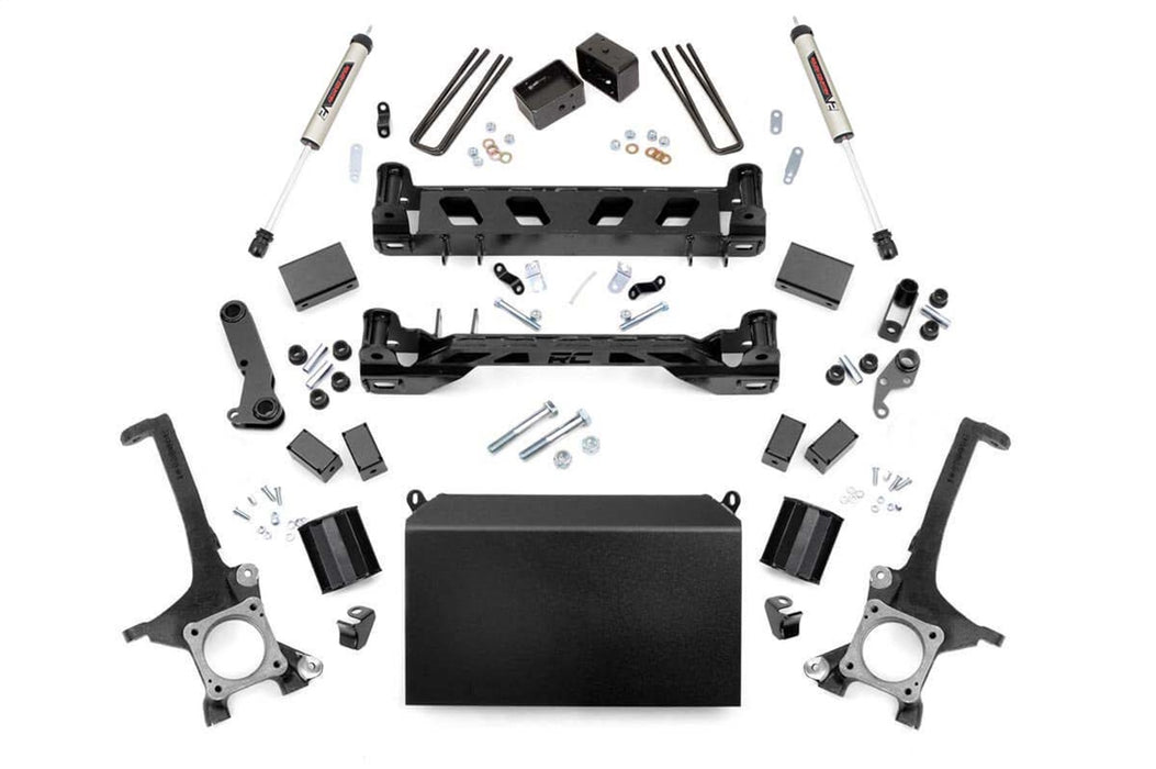 Rough Country 75470 6 Inch Toyota Suspension Lift Kit w/V2 Shocks 07-15 Tundra Rough Country - Truck Part Superstore