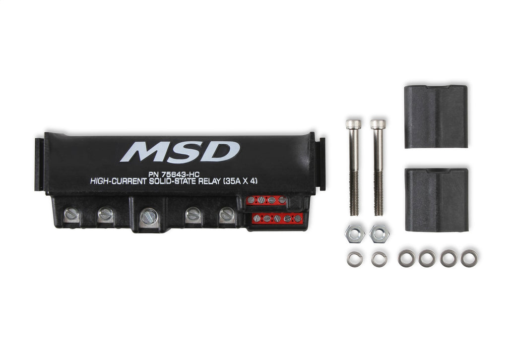 MSD 75643-HC High Current Relay Block - Truck Part Superstore