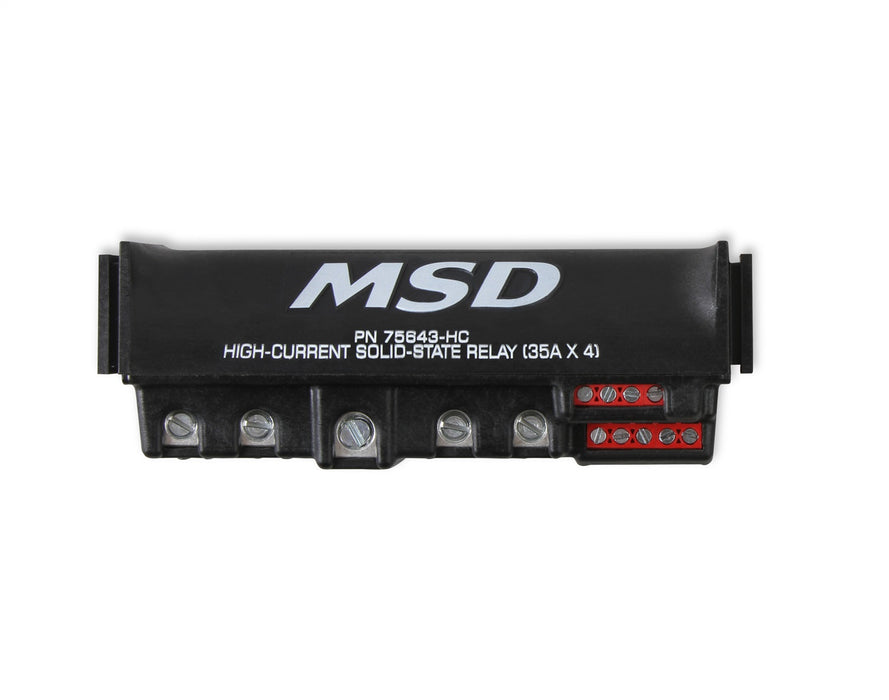 MSD 75643-HC High Current Relay Block - Truck Part Superstore