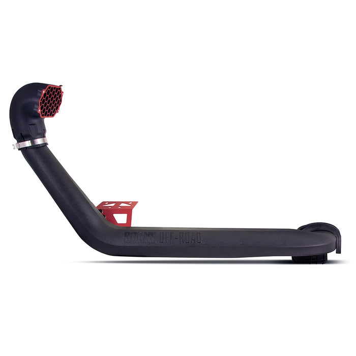 Mishimoto MMAI-JL-18NMWRD Jeep Wrangler JL Snorkel, 2018+, Micro-Wrinkle Red - Truck Part Superstore