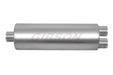 Gibson Performance Exhaust 758219S SFT Superflow Center/Dual Round Muffler; Stainless - Truck Part Superstore
