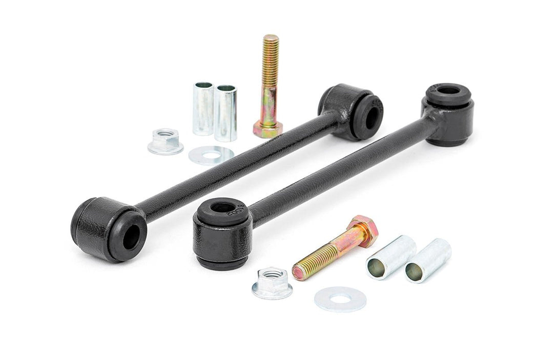 Rough Country 7593 Jeep Front Sway Bar Links 4 Inch Lifts 87-95 Wrangler YJ Rough Country - Truck Part Superstore