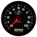 AutoMeter 7598 GAUGE; TACHOMETER; 5in.; 10K RPM; IN-DASH; PHANTOM II - Truck Part Superstore