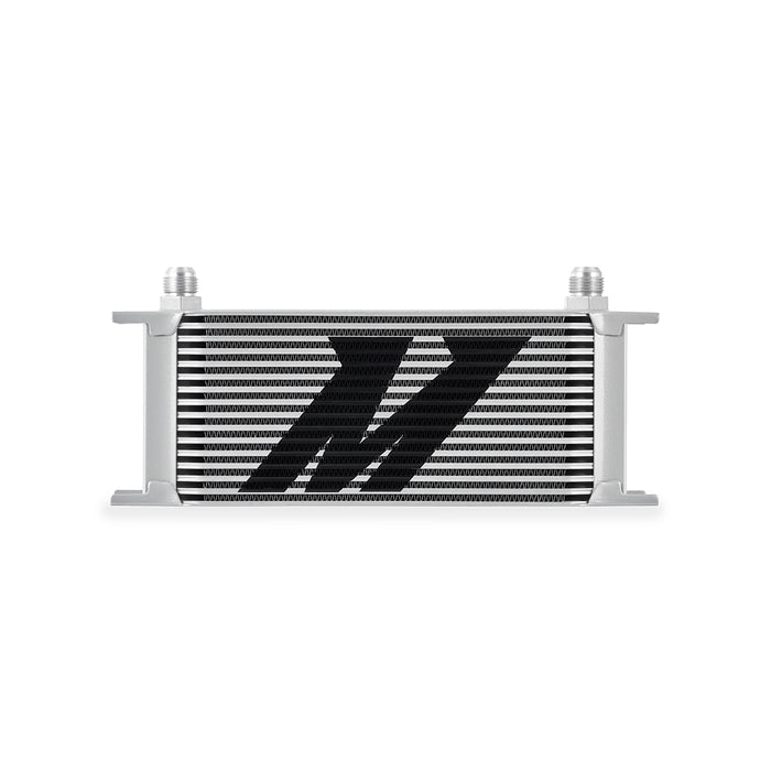Mishimoto MMOC-16SL Universal 16-Row Oil Cooler, Silver - Truck Part Superstore