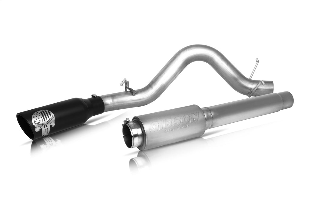 Gibson Performance Exhaust 76-0039 Patriot Skull Cat-Back Single Exhaust System; Stainless - Truck Part Superstore