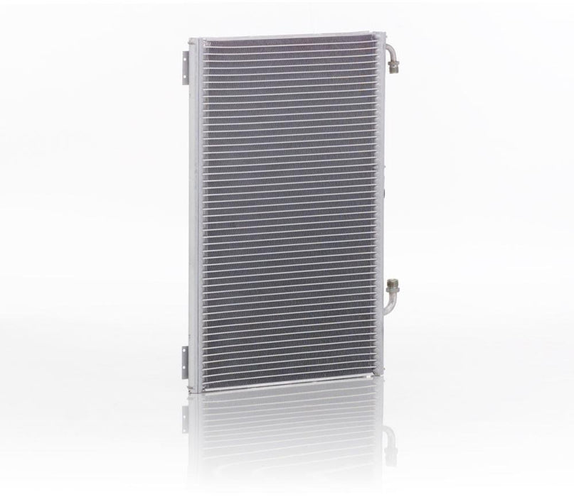 Be Cool 76003 Hot Rod Air Conditioning Condenser Natural Finish Aluminum Be Cool Radiator - Truck Part Superstore