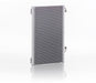 Be Cool 76003 Hot Rod Air Conditioning Condenser Natural Finish Aluminum Be Cool Radiator - Truck Part Superstore