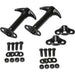 Rampage 7601 Hood Catch Kit; Black; Pair; - Truck Part Superstore