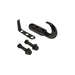 Rampage 7605 Tow Hook Kit; Black; Incl. Mounting Hardware; - Truck Part Superstore