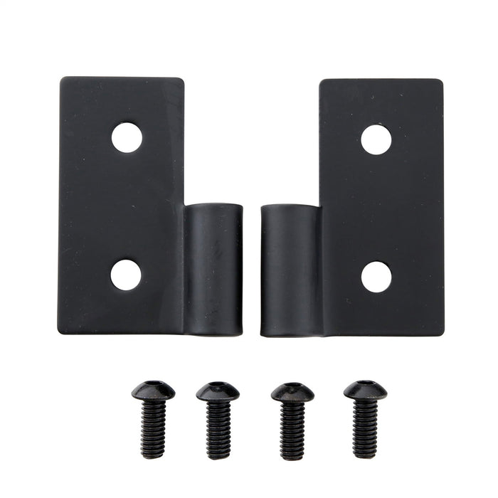 Smittybilt 7607 Lower Door Hinge Brackets 76-06 Wrangler CJ/YJ/TJ/LJ Black Smittybilt - Truck Part Superstore