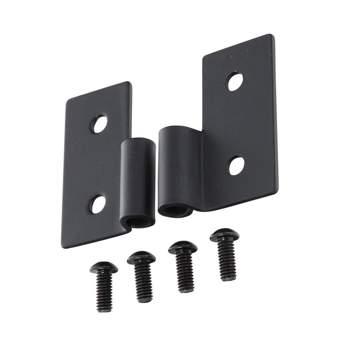 Smittybilt 7607 Lower Door Hinge Brackets 76-06 Wrangler CJ/YJ/TJ/LJ Black Smittybilt - Truck Part Superstore