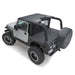 Smittybilt 761035 Tonneau Cover For OEM Soft Top W/Channel Mount 97-06 Wrangler TJ Not LJ Models Black Diamond Smittybilt - Truck Part Superstore