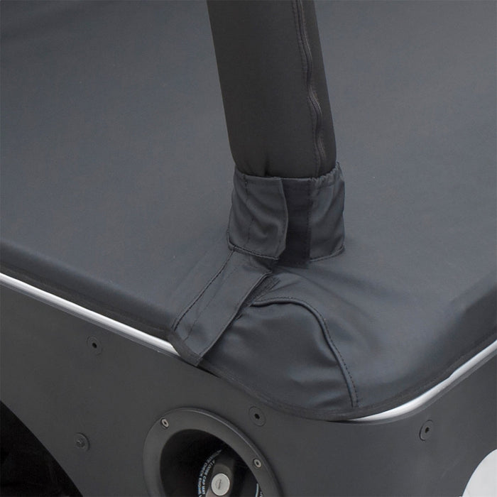 Smittybilt 761035 Tonneau Cover For OEM Soft Top W/Channel Mount 97-06 Wrangler TJ Not LJ Models Black Diamond Smittybilt - Truck Part Superstore