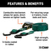 CURT 83016 16ft. Dark Green Cargo Straps with S-Hooks (300 lbs; 4-Pack) - Truck Part Superstore