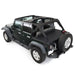 Smittybilt 761335 Tonneau Cover For OEM Soft Top W/Channel Mount 07-18 Wrangler JK 4DR Black Diamond Smittybilt - Truck Part Superstore