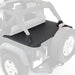 Smittybilt 761335 Tonneau Cover For OEM Soft Top W/Channel Mount 07-18 Wrangler JK 4DR Black Diamond Smittybilt - Truck Part Superstore