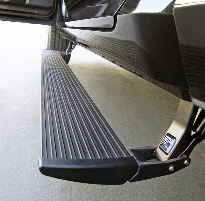 AMP Research 76138-01A PowerStep™ Plug-N-Play System; Incl. OEM Style Illumination; Black; - Truck Part Superstore