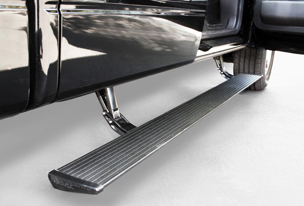 AMP Research 76141-01A PowerStep™ Plug-N-Play System; Incl. OEM Style Illumination; Black; - Truck Part Superstore