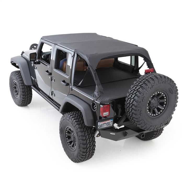 Smittybilt 761435 Tonneau Cover Extension 07-18 Wrangler JK 4 DR Black Diamond Smittybilt - Truck Part Superstore