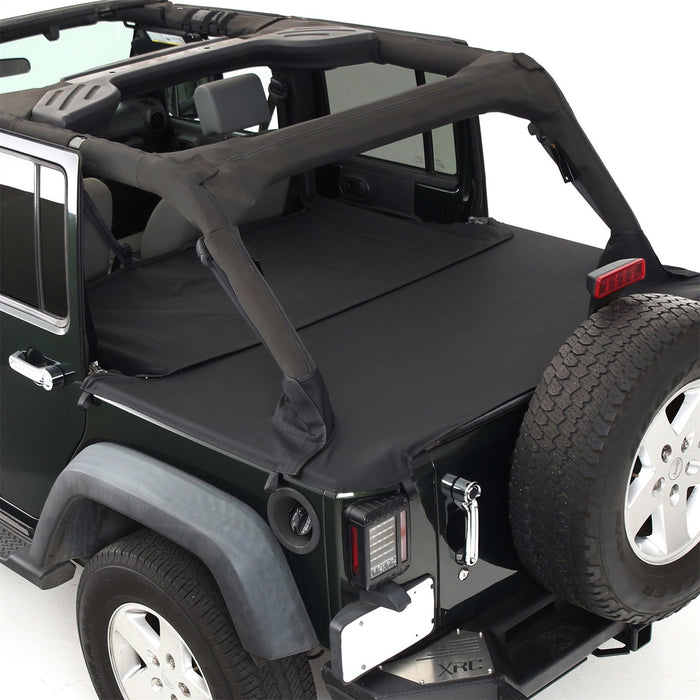 Smittybilt 761435 Tonneau Cover Extension 07-18 Wrangler JK 4 DR Black Diamond Smittybilt - Truck Part Superstore