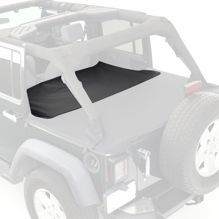 Smittybilt 761435 Tonneau Cover Extension 07-18 Wrangler JK 4 DR Black Diamond Smittybilt - Truck Part Superstore