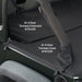 Smittybilt 761435 Tonneau Cover Extension 07-18 Wrangler JK 4 DR Black Diamond Smittybilt - Truck Part Superstore