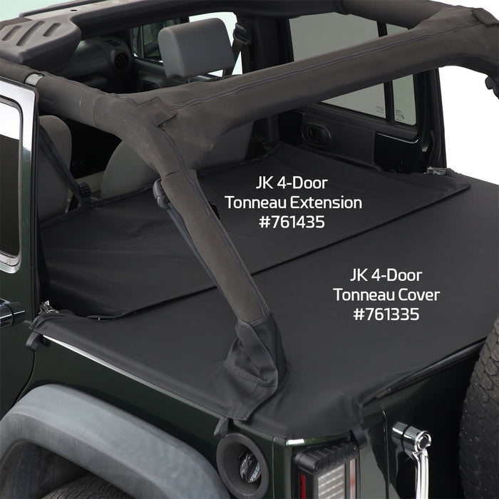 Smittybilt 761435 Tonneau Cover Extension 07-18 Wrangler JK 4 DR Black Diamond Smittybilt - Truck Part Superstore