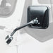 Smittybilt 7617 Side Mirrors 55-95 Wrangler YJ/CJ Black Smittybilt - Truck Part Superstore