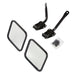 Smittybilt 7617 Side Mirrors 55-95 Wrangler YJ/CJ Black Smittybilt - Truck Part Superstore