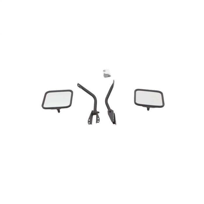 Rampage 7617 Side Mirror Set; Black; Pair; - Truck Part Superstore