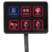 Pro Comp Suspension 76201 Motorsports 6-Way Switch Panel; Illuminated; - Truck Part Superstore