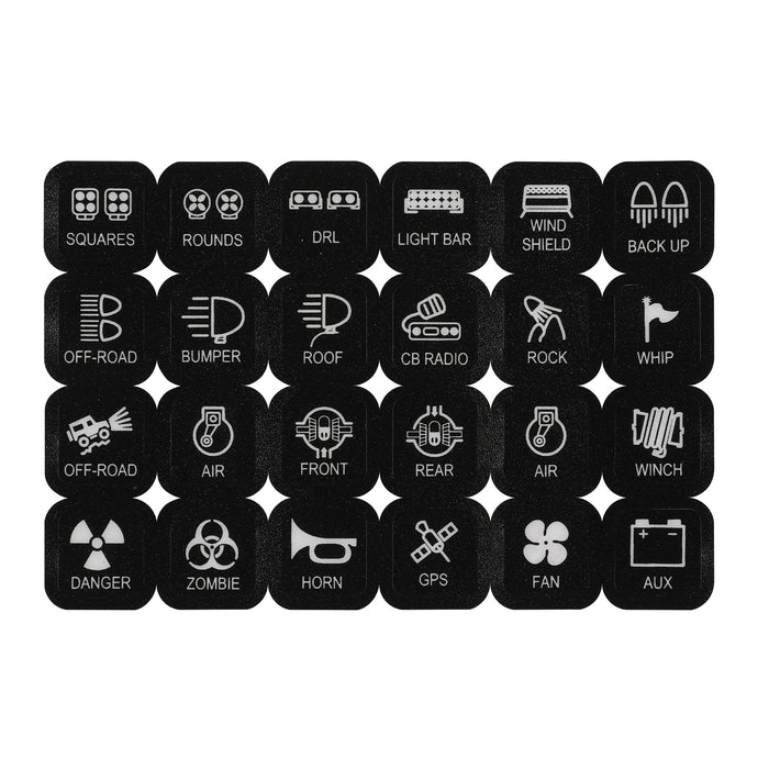 Pro Comp Suspension 76201 Motorsports 6-Way Switch Panel; Illuminated; - Truck Part Superstore