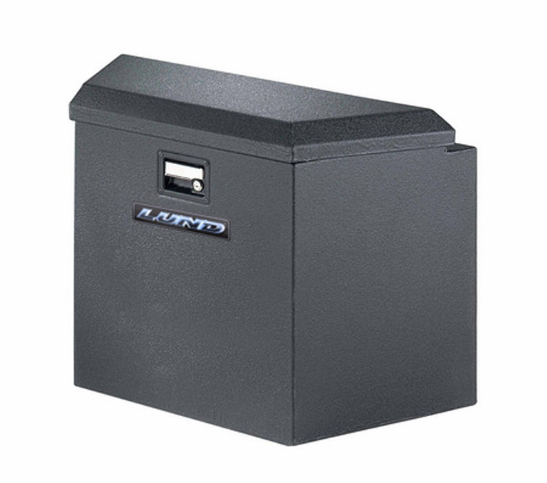 Lund 76220 Steel Trailer Tongue Storage Box; L 34 in. x W 21 in. x H 18 in.; Black; - Truck Part Superstore