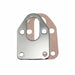 SpeedFx 7623 Small Block Chevy 283-400 CID Fuel Pump Mounting Plate Chrome Steel With Gasket - Truck Part Superstore