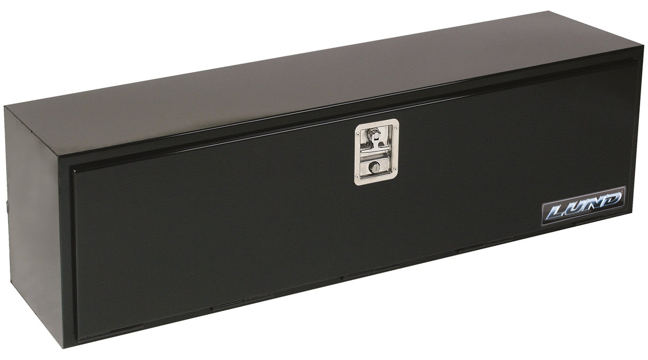Lund 76248 Steel Underbody Storage Box; L 48 in. x W 18.75 in. x H 18 in.; Black; - Truck Part Superstore