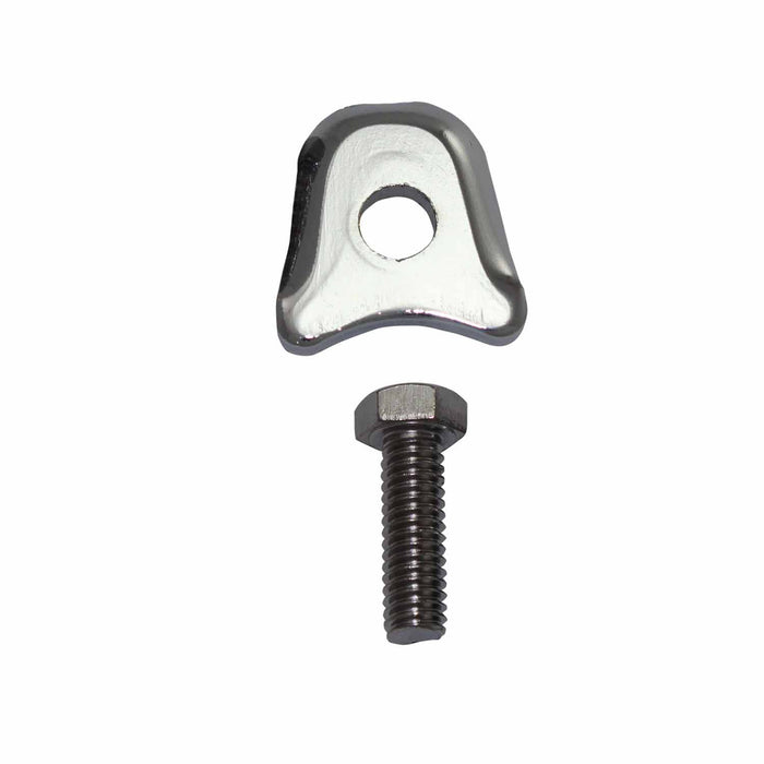 SpeedFx 7625 Ford V8 Distributors Chrome Plated Steel OEM Style With Hold Down Bolt - Truck Part Superstore