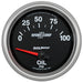AutoMeter 7627 GAUGE; OIL PRESSURE; 2 5/8in.; 100PSI; ELECTRIC; SPORT-COMP II - Truck Part Superstore