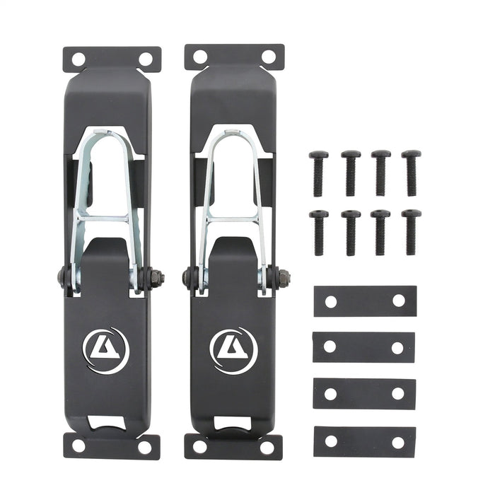 Smittybilt 7630 Jeep JK Door Steps 07-18 Wrangler JK 2/4 Door Steel Black Powdercoat Smittybilt - Truck Part Superstore