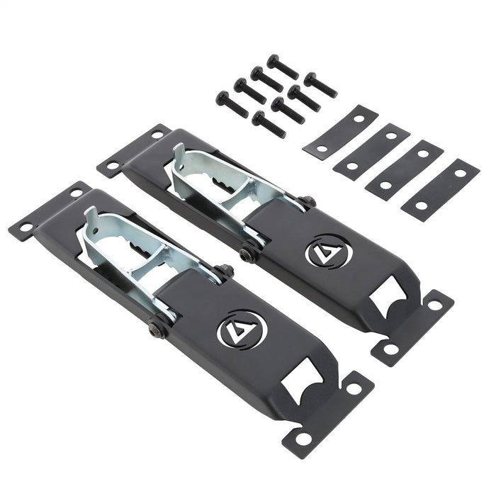Smittybilt 7630 Jeep JK Door Steps 07-18 Wrangler JK 2/4 Door Steel Black Powdercoat Smittybilt - Truck Part Superstore