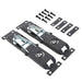 Smittybilt 7630 Jeep JK Door Steps 07-18 Wrangler JK 2/4 Door Steel Black Powdercoat Smittybilt - Truck Part Superstore