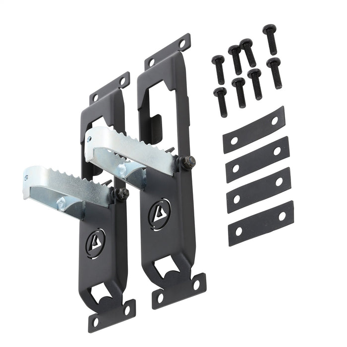 Smittybilt 7630 Jeep JK Door Steps 07-18 Wrangler JK 2/4 Door Steel Black Powdercoat Smittybilt - Truck Part Superstore