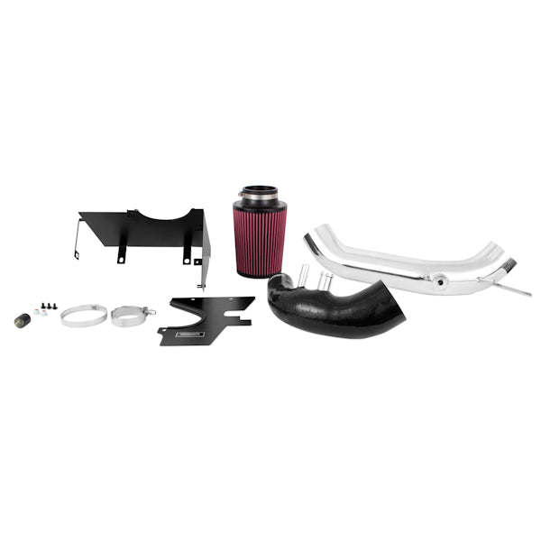 Mishimoto MMAI-MUS4-15P Ford Mustang Ecoboost Performance Air Intake, 2015-2017, Polished - Truck Part Superstore