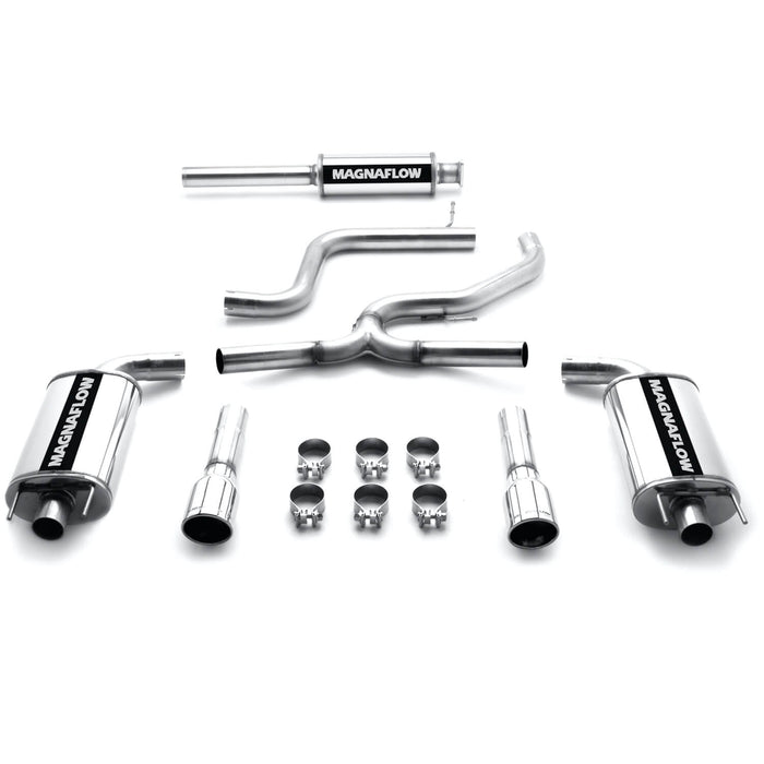 MagnaFlow Exhaust Products 16727 Street Series Stainless Cat-Back System - Truck Part Superstore